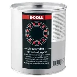 E-COLL Mehrzweckfett II graphitiert 1kg Dose