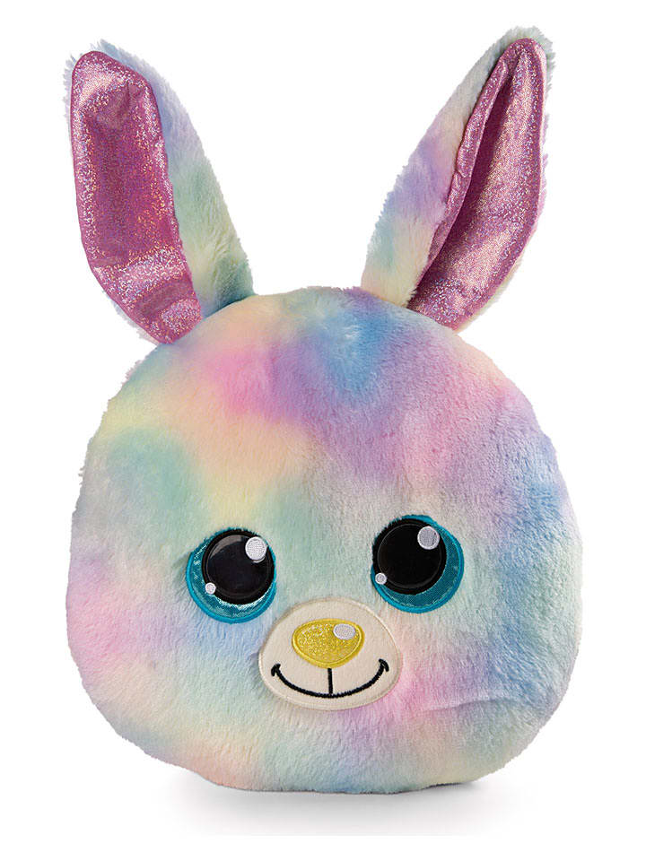 NICI Kissen "Glubschis - Hase Rainbow Candy" in Bunt - (L)32 x (B)32 cm - onesize