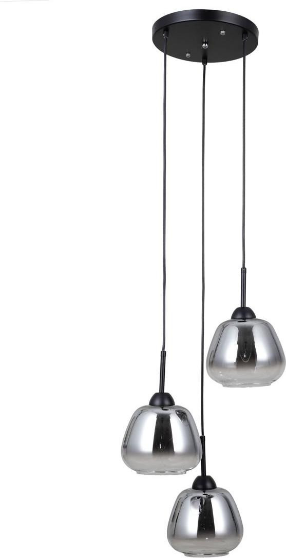 Italux FELIS PND-40824-3-BK led hanglamp zwart