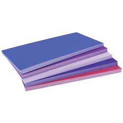 magnetoplan Dawn Moderationskarte farbig sortiert, Violett, Rot rechteckig 200 mm x 100 mm 250 St. 112501520