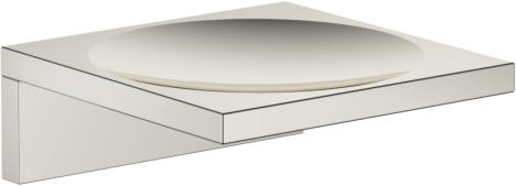 Dornbracht Mem Seifenhalter 83410780-08 komplett, Wandmodell, Ausladung 120 mm, platin