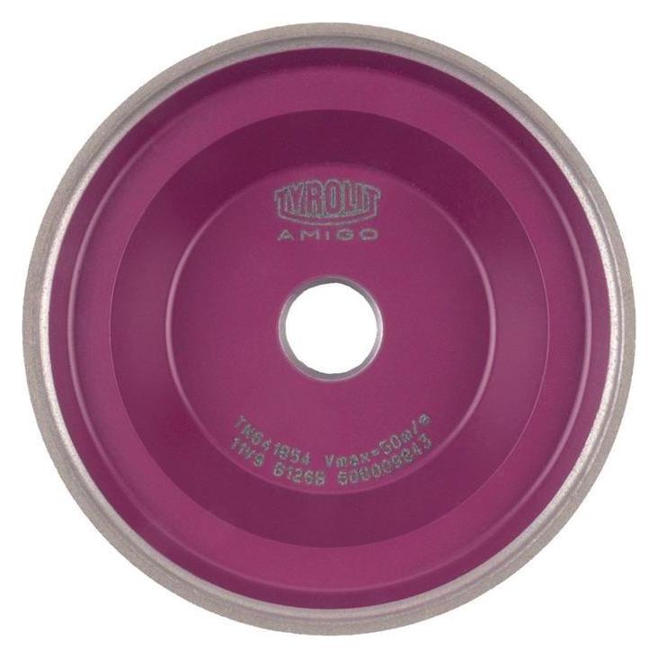 Tyrolit Schleiftopf AMIGO 100 mm Hochl.St. geh., HSS, Un-/Nl.St. geh. 126 Bohrung 20 mm (126) (636398)