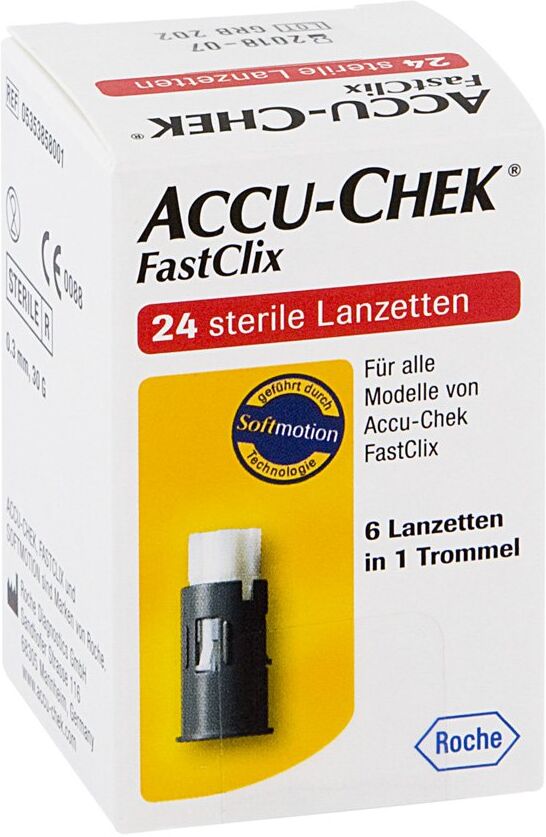 Accu Chek Fastclix Lanzetten 24stk