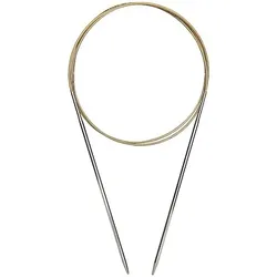 addi Rundstricknadel "Premium Classic", Messing, 100 cm