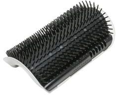 Uplift Essentials Self Grooming Cat Scratcher & Massager black