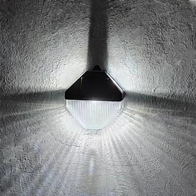 Uplifted Finds Outdoor Solar Gutter And Fence Accent Lights 2 Pcs white Light