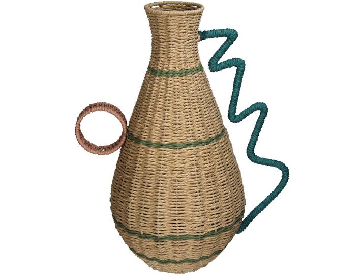 Vase Natural braun Papier H 50 cm - Vase
