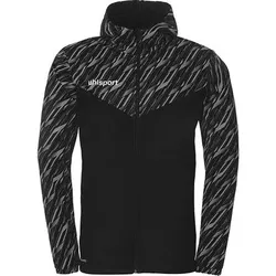 UHLSPORT Trainingsjacke Progressive 28 Multi Hood, Größe XL in Schwarz Schwarz