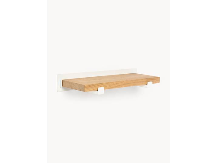 Petite étagère en chêne Ally, larg. 40 cm