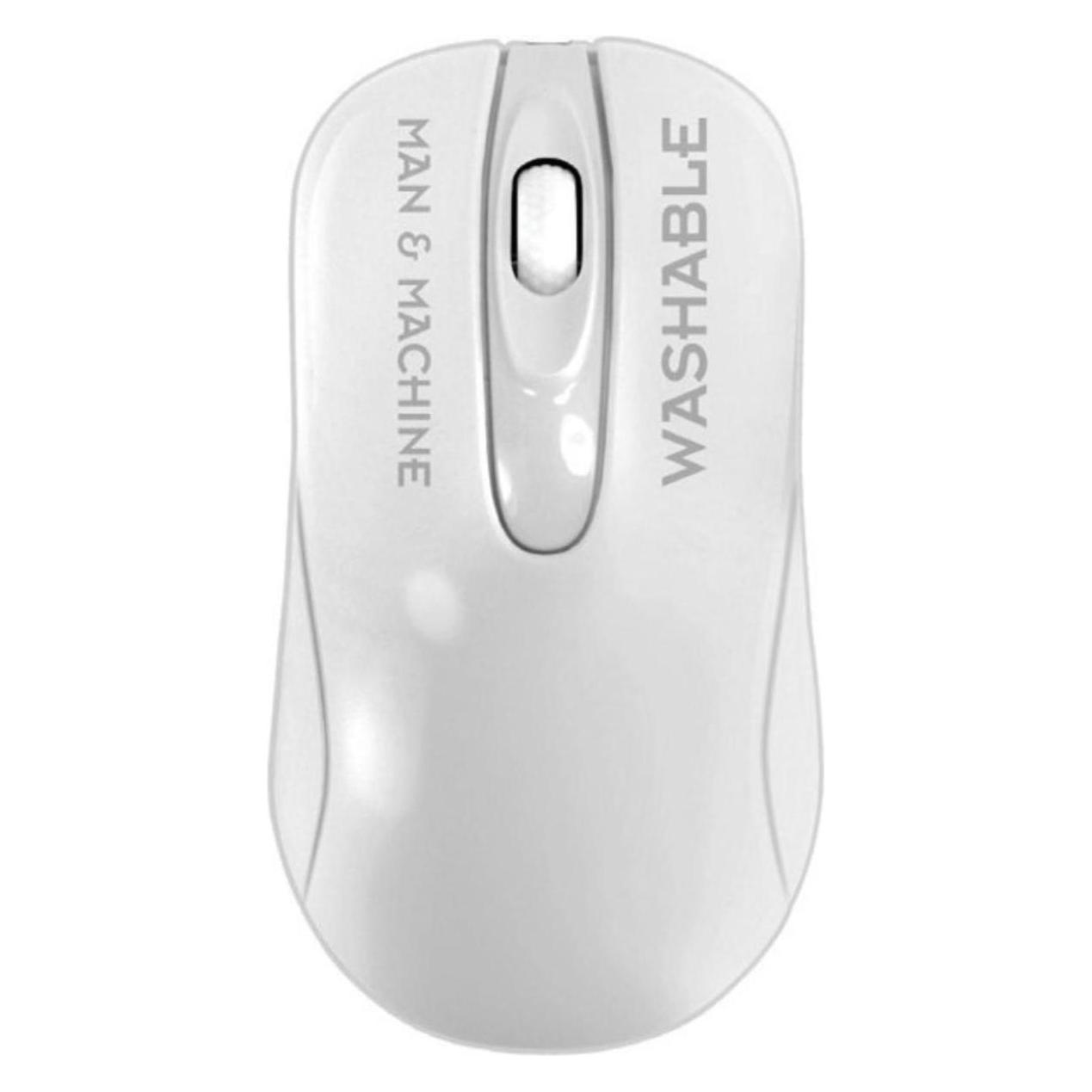 Man & Machine Europe MAN&MACHINE Mouse C washable wirel. white,1000dpi,USB,2Tasten,DE (Kabellos) (CM/WI/W5)