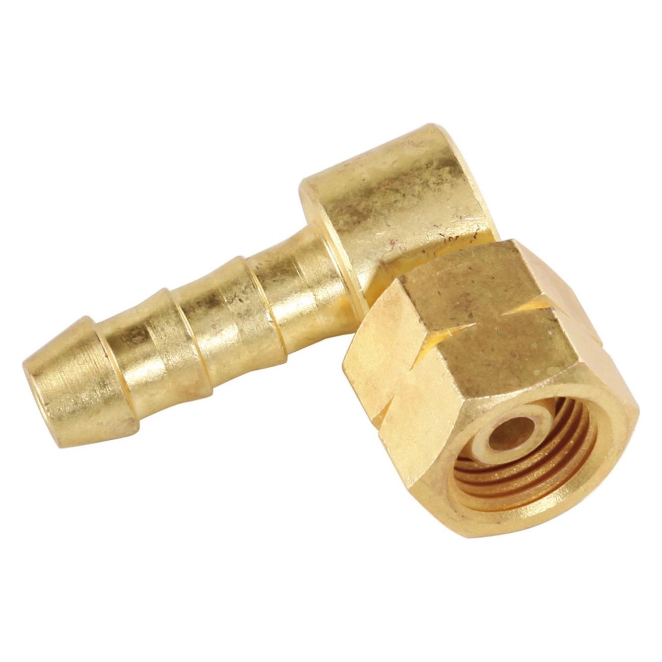Meva Adapter angle connector 1/4" LH for connecting a gas hose 8x15 mm (1025496-0)