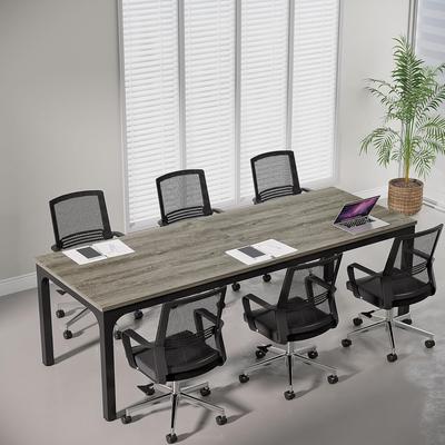 OEM "78.74"" Large Rectangle Conference Table/Desk, Modern Seminar Meeting Table, Business Tables for Boardroom & Office"