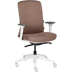BÜROSTUHL Stoff Braun Kamilon