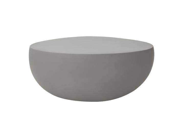 Table basse ikaria en béton 107,5x100,5x41