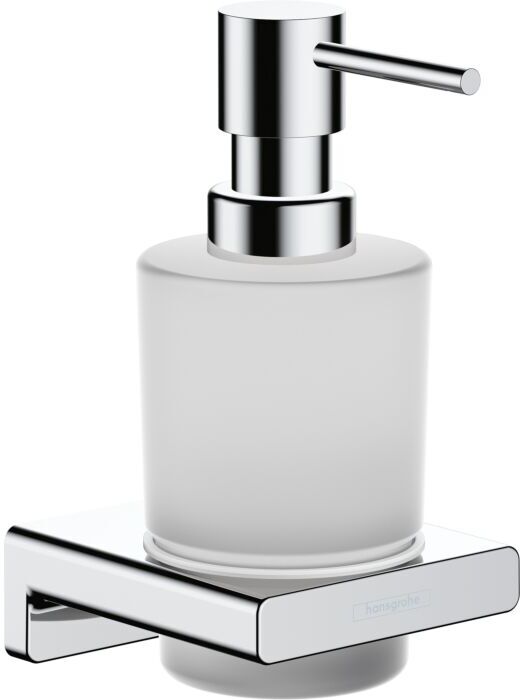 Hansgrohe AddStoris Seifenspender 41745000 Wandmontage, Glaseinsatz, Metall, chrom