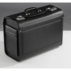 Alassio Pilotenkoffer GENOVA 46,0 x 20,5 x 35,0 cm schwarz