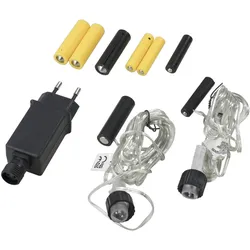 Free & Easy Batterie Adapter Set, Batterie Zubehör