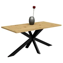 Mäusbacher Esstisch Big System 180 x 90 cm Holzoptik Asteiche