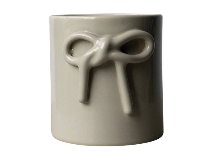 DBKD Pot Bow Ø11 cm Shiny mole