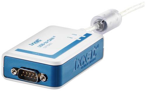 Ixxat 1.01.0281.11001 USB-to-CAN V2 compact SUB-D9 CAN Umsetzer USB, CAN Bus, Sub-D9 nicht galvanisch getrennt 5 V/DC 1St.