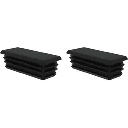 Günzburger Steigtechnik 2x Holm-Abdeckkappe gerade für Holm 58 x 25 mm - 019232