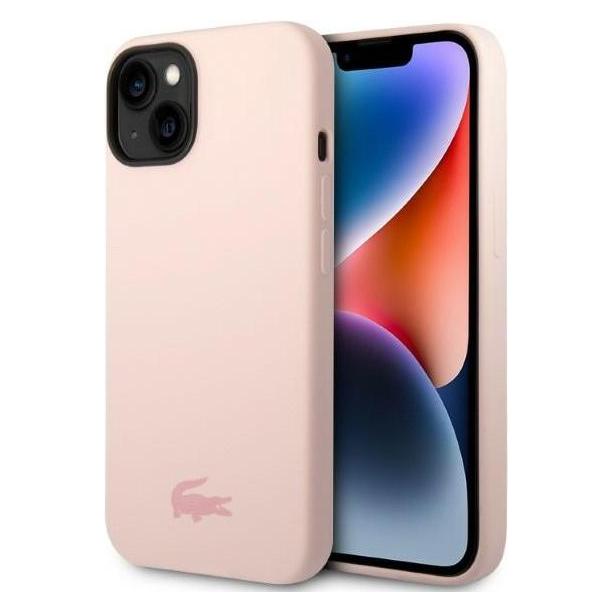 Lacoste LCHCP14SSI iPhone 14 6,1" jasnoróżowy/light pink hardcase Silicone (Apple iPhone 13, Apple iPhone 14, Apple iPhone 15) (35389885)