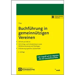 Buchfhrung in gemeinntzigen Vereinen, Fachbücher von Bernhard Thie