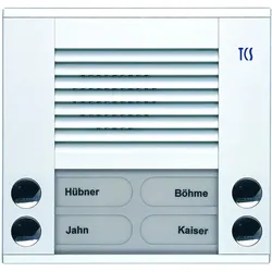 TCS PES04-WS/04 PES TCS:BUS Audio Außenstation 4T AP weiß PES04WS04