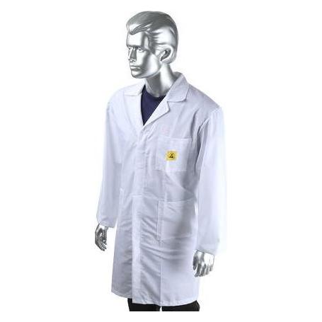 RS PRO ESD Unisex Lab Coat, Large (L) (7898081)