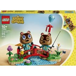 LEGO ANIMAL CROSSING 77059 LEGO® Animal Crossing Ausflug mit Nepp und Schlepp; Bauspielzeug; Sammlerstück zum Videospiel; die Nooklinge sind Tom Nooks Schützlinge; Geschenk für