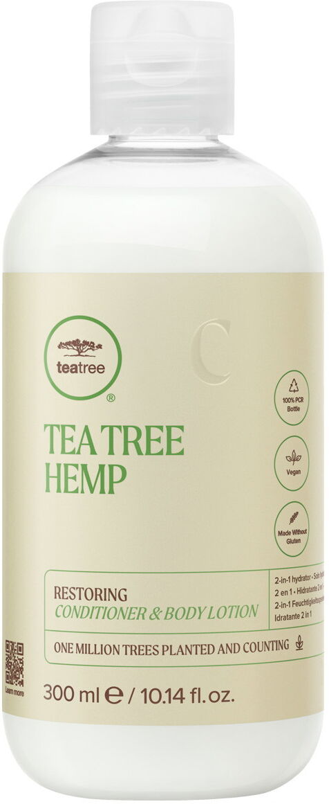 300ml Paul Mitchell Tea Tree Hemp Restoring Conditioner & Body Lotion