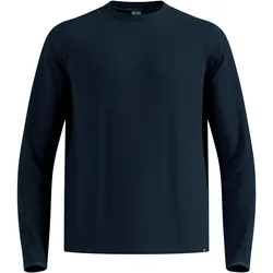 Odlo, Herren, Funktionsshirt, Cubic Multisport Mid Layer mit Rundhalsausschnitt (XXL), Blau