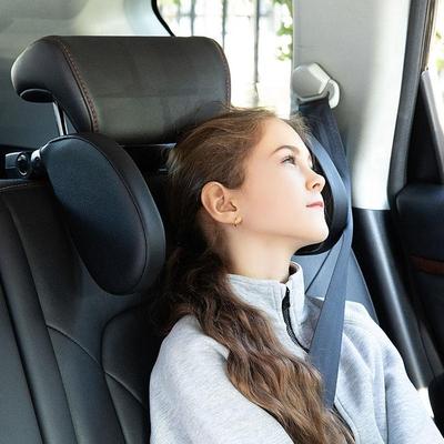 Inspired Deals Ergonomic Memory Foam Car Neck Rest Pillow With Phone Holder & Hook red