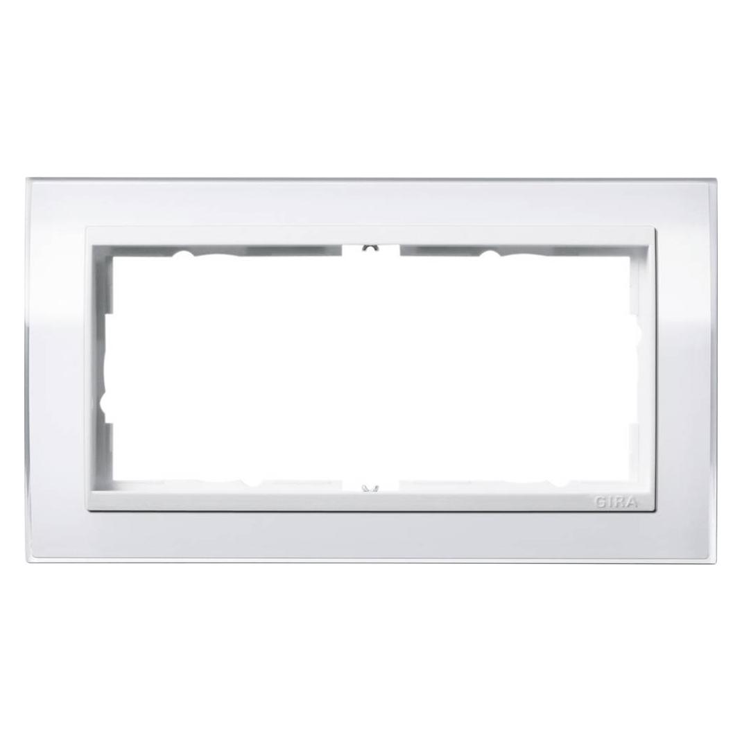 Gira Rahmen Event, Standard 55 Reinweiss 1002723 (1002723)