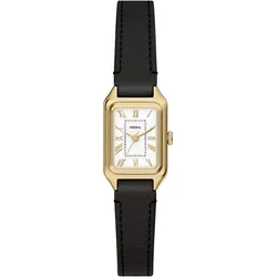 Fossil Quarz / 3 Zeiger Raquel ES5470 - weiß,schwarz - LESS THAN 22mm