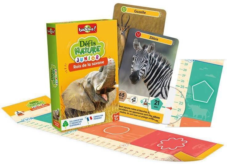 Bioviva Editions Défis Nature Junior - Roi de la Savane
