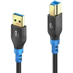 PureLink FlexInstall USB-A auf USB-B Kabel USB 3.0 5Gbps 2.00m