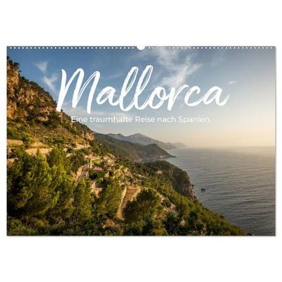 Mallorca - Eine traumhafte Reise nach Spanien. (Wandkalender 2026 DIN A2 quer), CALVENDO Monatskalender