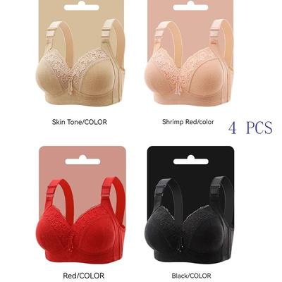 Women's Lace Perspective Lingerie Series 4pcs 40