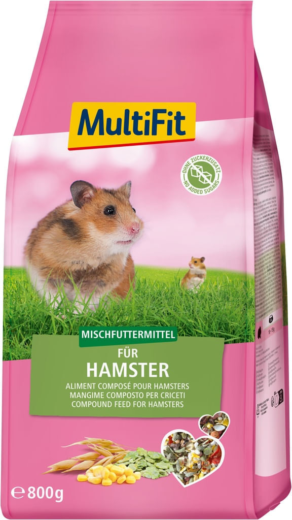 Multifit Mangime per Criceti 800G