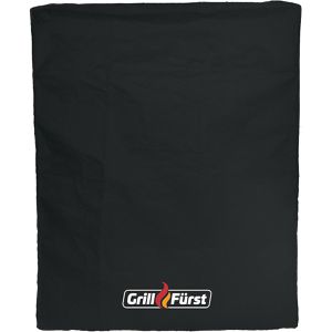 Grillfürst Grillabdeckung 20-080, aus Gewebematerial, schwarz, für Dutch Oven Station, mit Klettverschluss, wasserdicht