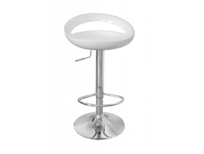 Lot de 2 Chaise de bar Tabouret design Cosmo blanc