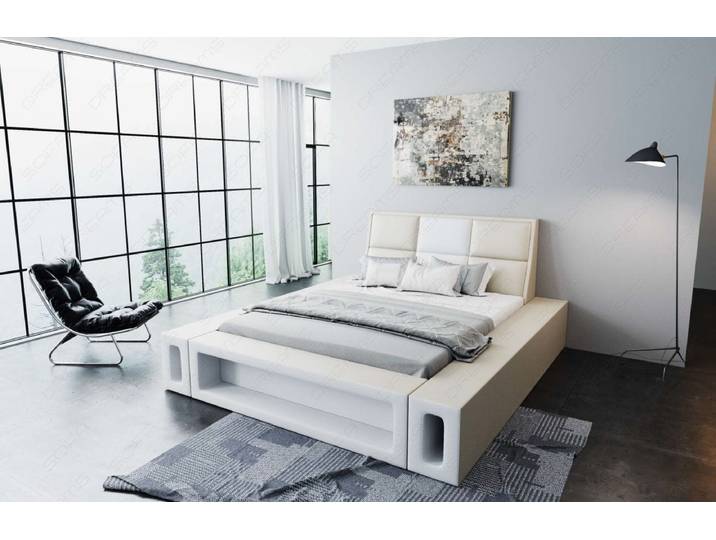 Wasserbett Venosa mit LED und großen Seitenboxen