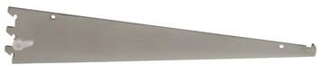 "Econoco - GB14 - 14"" Chrome Shelf Bracket For Universal Line Slotted Standards Sold in Pack of 25"