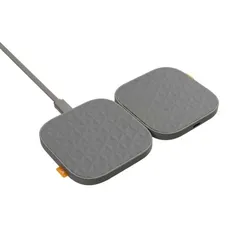 Wireless Drahtloses Ladegeräte Duo - 15 W - Grau