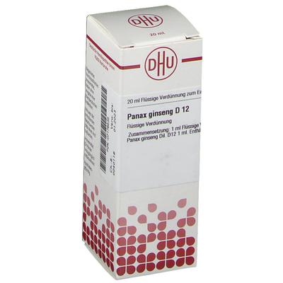 Panax Ginseng D 12 Dilution 20 ml