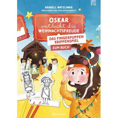 Brunnen Fingerpuppen-Krippenspiel - Oskar entdeckt die Weihnachtsfreude