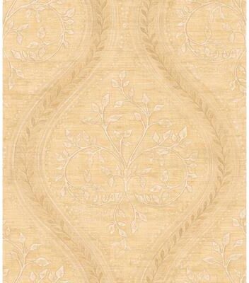Seabrook Designs Krishna Ogee Unpasted Wallpaper