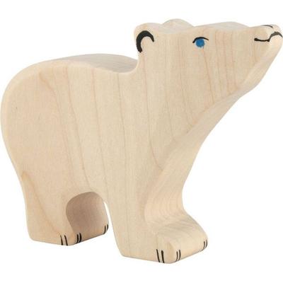 Eisbär, klein, Kopf hoch