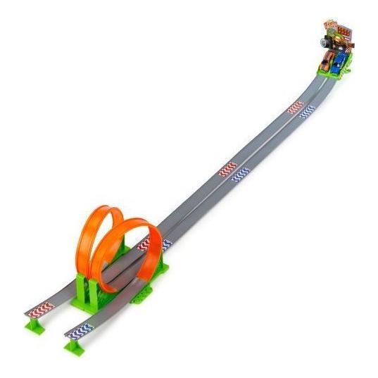 Bburago Street Fire Challenge Twin Loop Car Track Toy for 3+ Years 30070 (33174269)